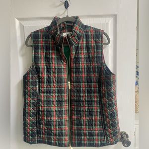 Vineyard Vines plaid vest